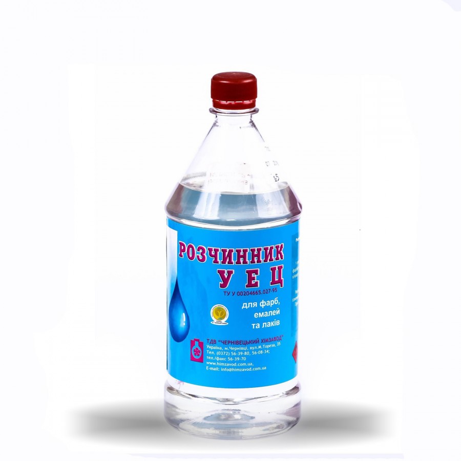 Розчинник уайт-спірит, ТДВ "Чернівецький хімзавод" 0,7 кг (0,8 л)